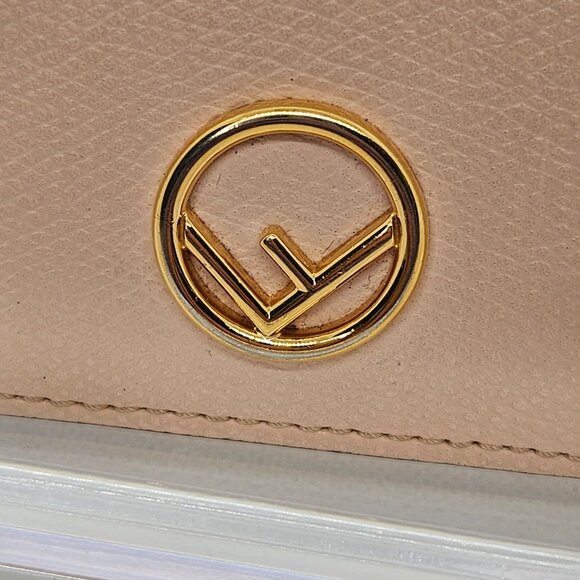 Fendi BiFold Wallet Poudre Pink Leather - Picture 8 of 12
